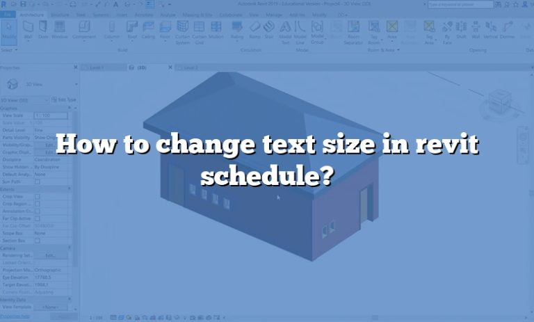 how-to-change-text-size-in-revit-schedule