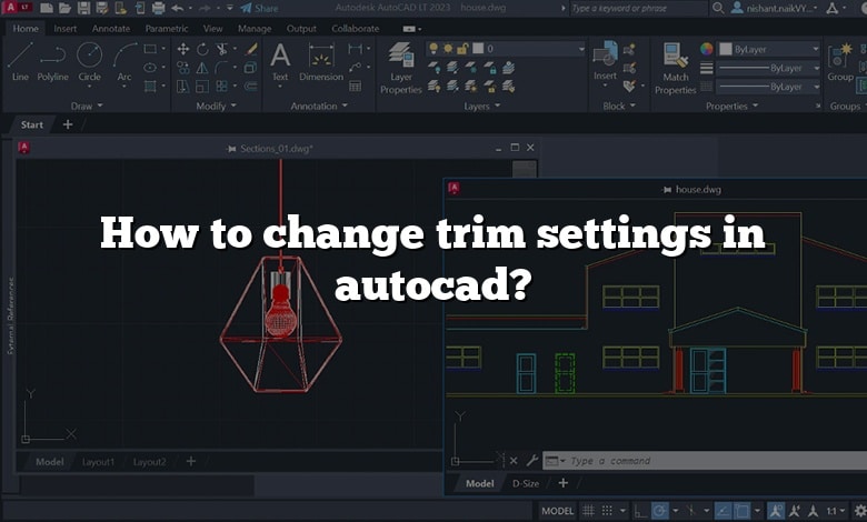 How To Change Trim Settings In Autocad1 