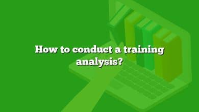 How to conduct a training analysis?