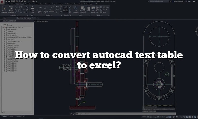 how-to-convert-autocad-text-table-to-excel