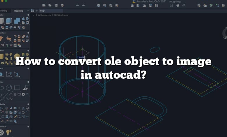 How To Convert Ole Object To Image In Autocad 