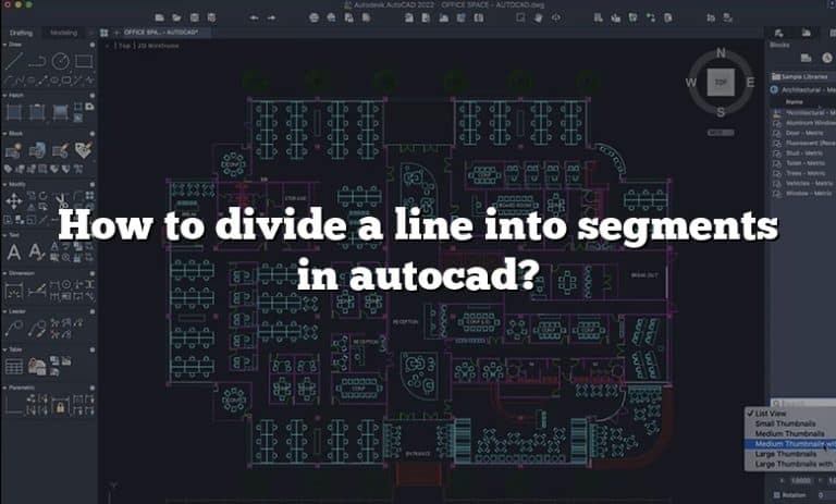 how-to-divide-a-line-into-segments-in-autocad