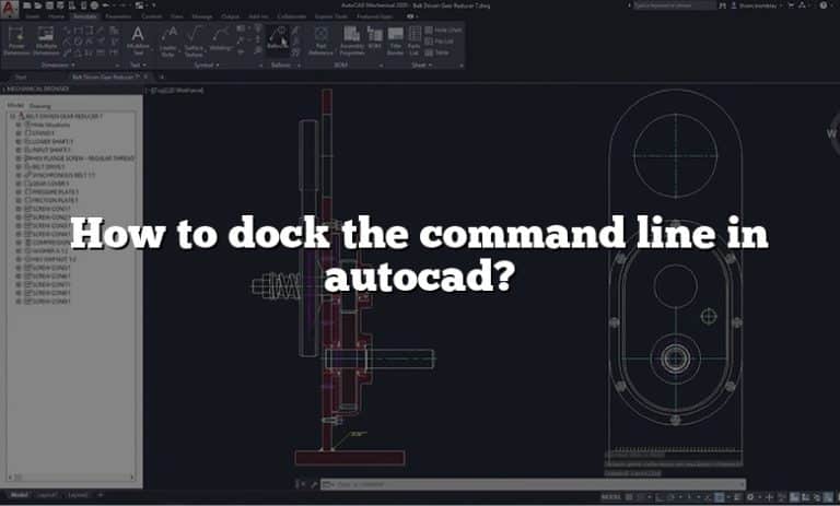 how-to-dock-the-command-line-in-autocad