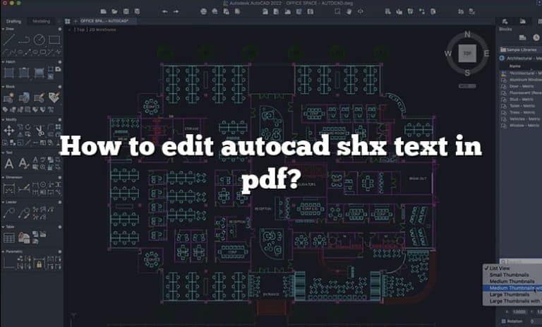 how to remove autocad shx text from pdf file