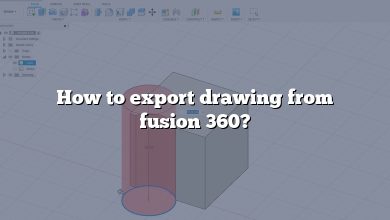 How to export drawing from fusion 360?