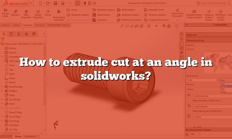 how-to-extrude-cut-at-an-angle-in-solidworks-answer-2022