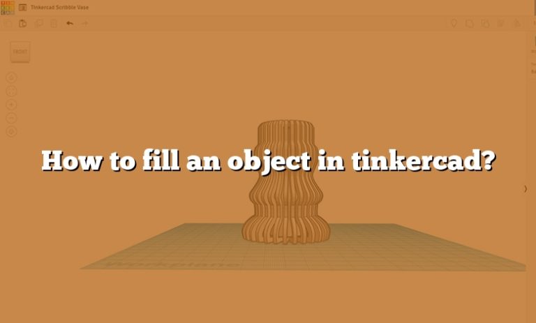 how-to-fill-an-object-in-tinkercad