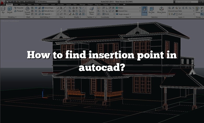 how-to-find-insertion-point-in-autocad