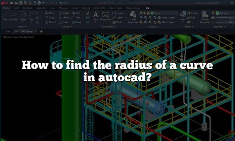 how-to-find-the-radius-of-a-curve-in-autocad