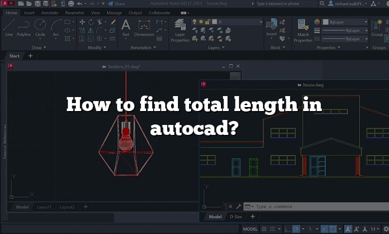 how-to-find-total-length-in-autocad