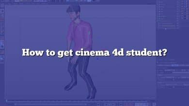 How to get cinema 4d student?