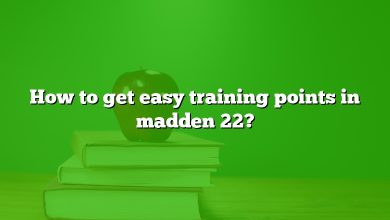 How to get easy training points in madden 22?