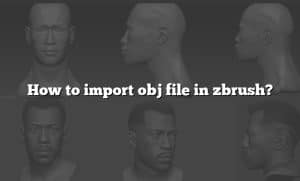 How To Import Obj File In Zbrush?