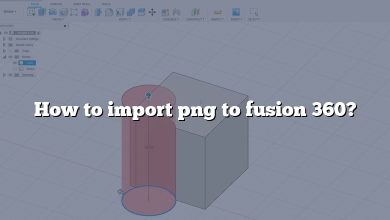 How to import png to fusion 360?