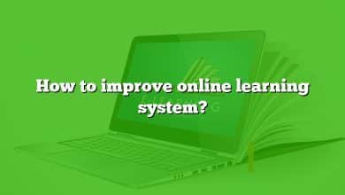 How to improve online learning system?