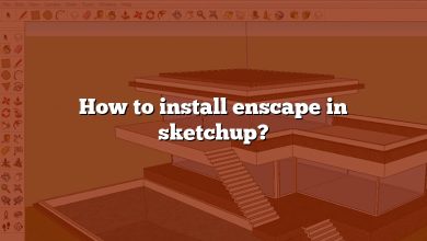 How to install enscape in sketchup?