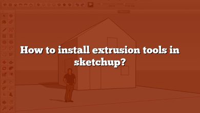 How to install extrusion tools in sketchup?