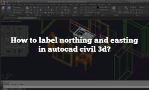 How To Label Northing And Easting In Autocad Civil 3d 300x181 