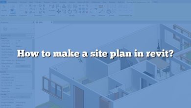 How to make a site plan in revit?