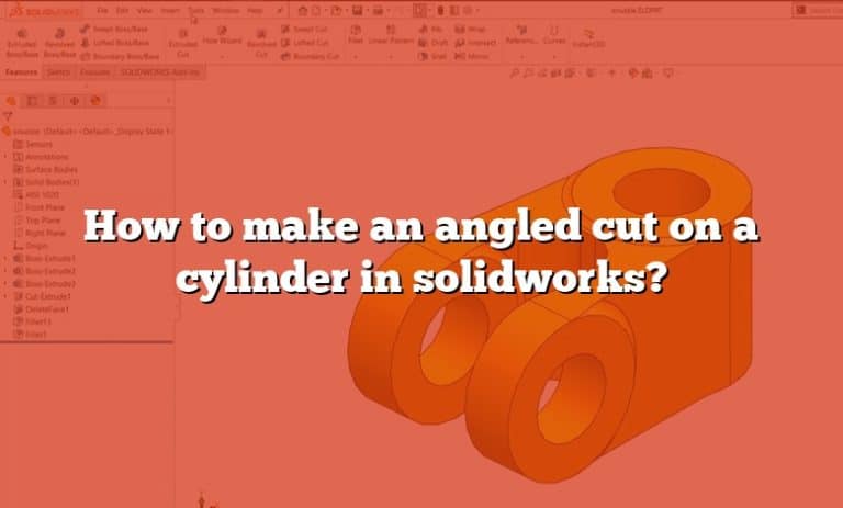 angled cylinder download solidworks