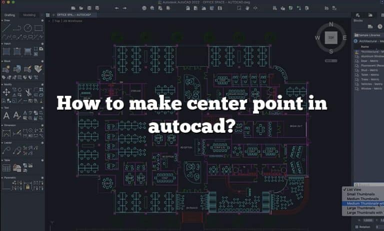 how-to-make-center-point-in-autocad-answer-2022