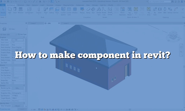 How to make component in revit?