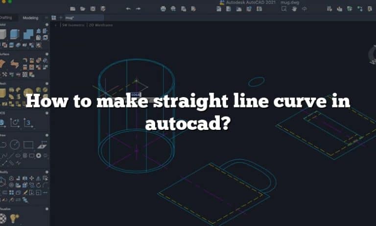 how-to-make-straight-line-curve-in-autocad