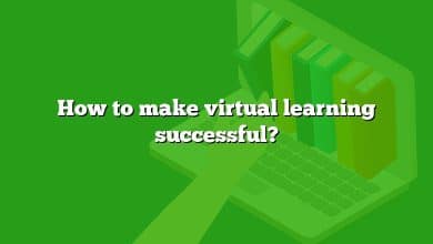 How to make virtual learning successful?