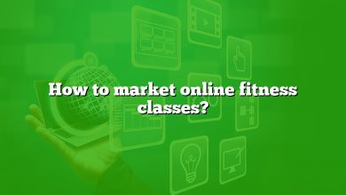 How to market online fitness classes?