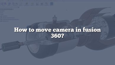 How to move camera in fusion 360?