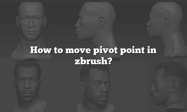 how to set pivot point in zbrush