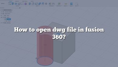 How to open dwg file in fusion 360?