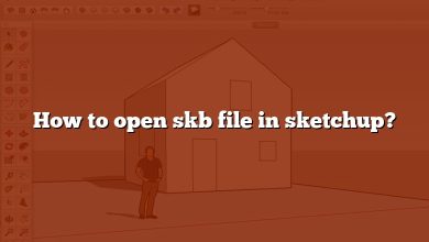 How to open skb file in sketchup?