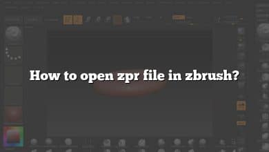 How to open zpr file in zbrush?