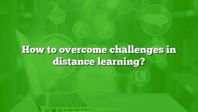 How to overcome challenges in distance learning?