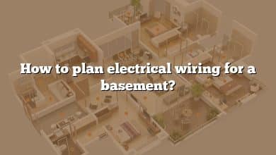 How to plan electrical wiring for a basement?