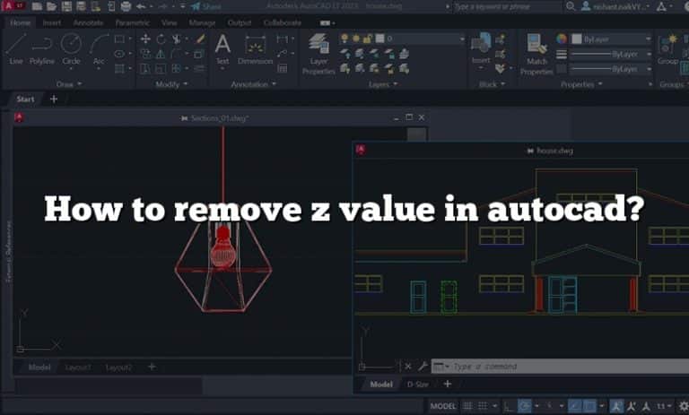 how-to-remove-z-value-in-autocad