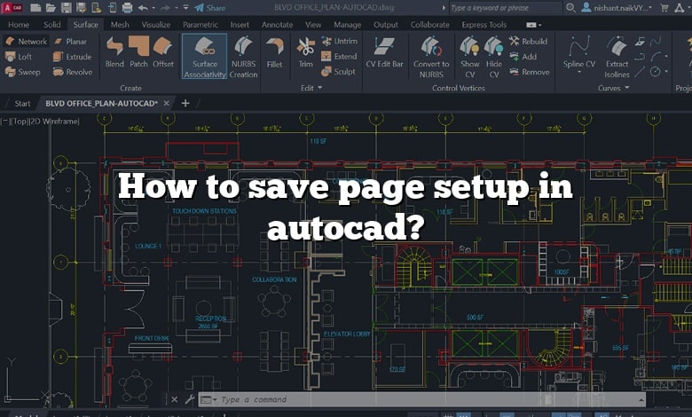 how-to-save-page-setup-in-autocad