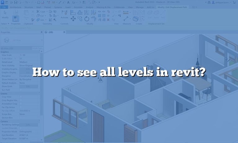 How To See All Levels In Revit 768x463 