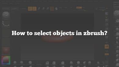 How to select objects in zbrush?