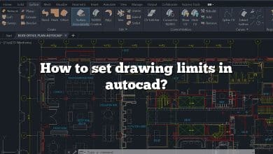 How to set drawing limits in autocad?