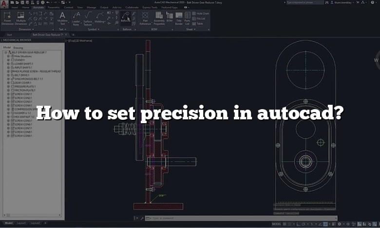 how-to-set-precision-in-autocad