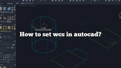 How to set wcs in autocad?