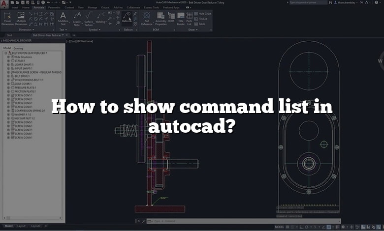 Change The Color Of Command Line In Autocad