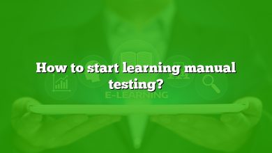 How to start learning manual testing?