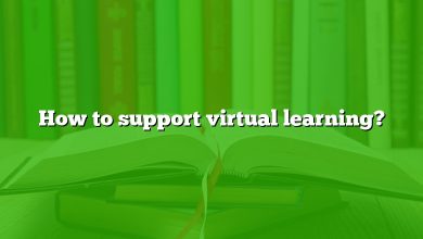 How to support virtual learning?