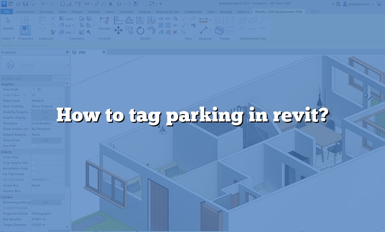 How to tag parking in revit?