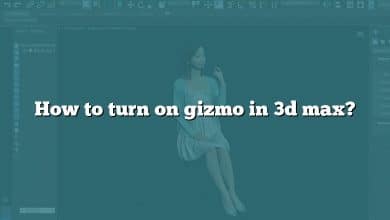 How to turn on gizmo in 3d max?