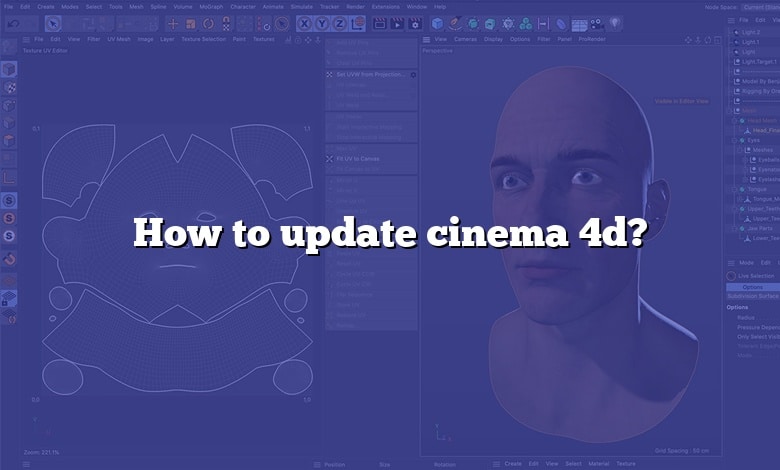 How to update cinema 4d?