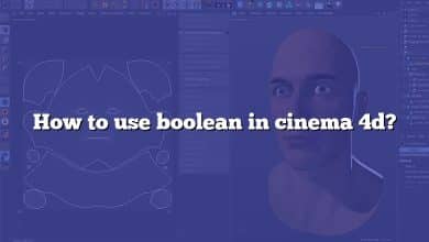 How to use boolean in cinema 4d?